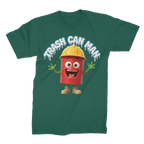 TRASH CAN MAN Premium Jersey Adult T-Shirt