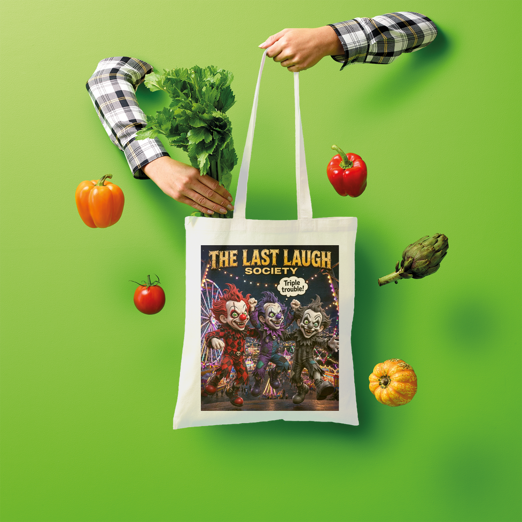 The Last Laugh Society Shopper Tote Bag