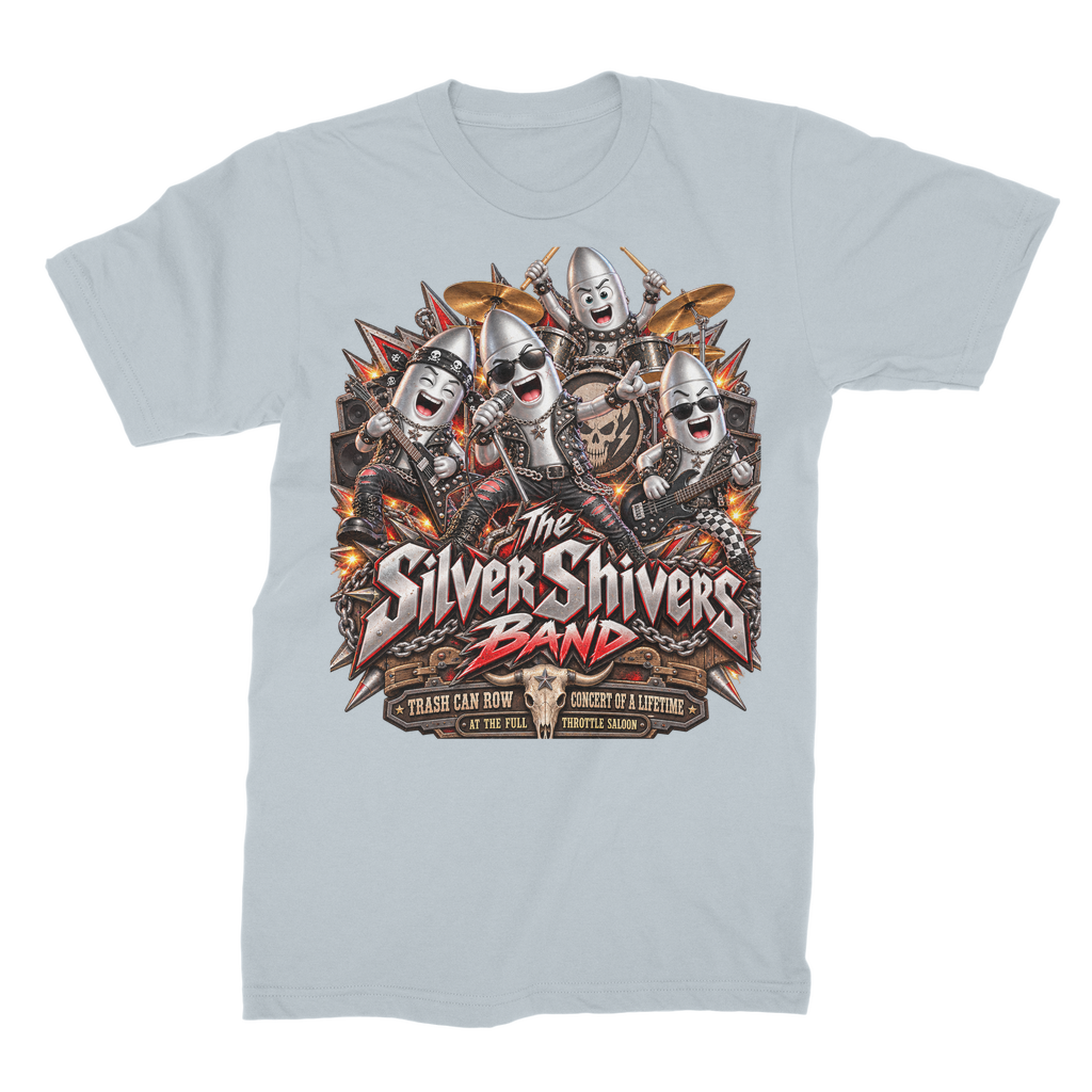 The Silver Shivers Band Premium Jersey Adult T-Shirt