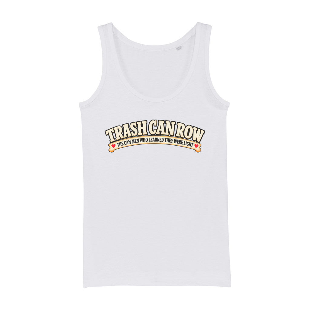 Trash Can Row Organic Jersey Women's Tank Top