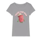 TRASH CAN MAN Organic Jersey Womens T-Shirt