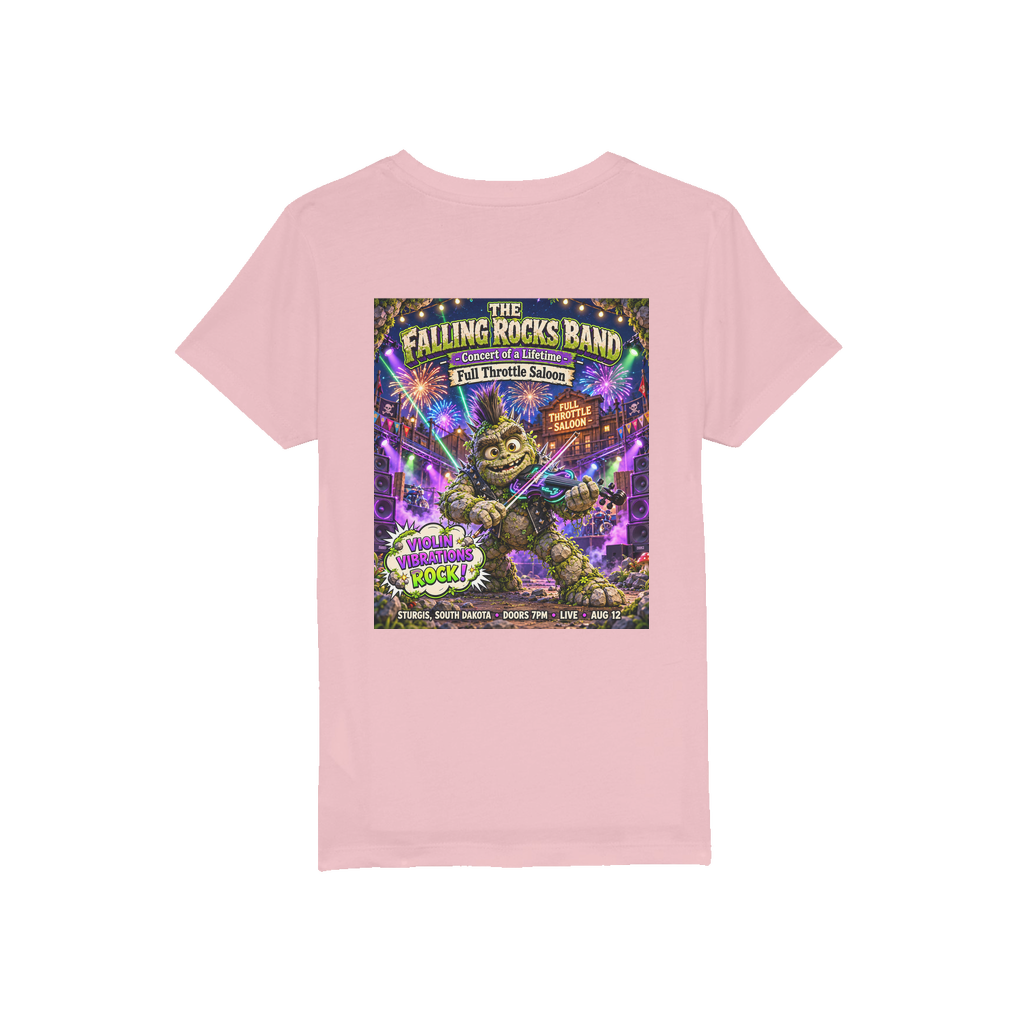 Falling Rocks COllection Organic Jersey Kids T-Shirt