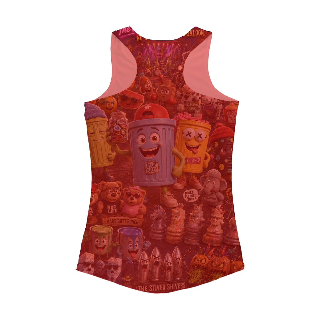 Trash Can Row: Concert for a Lifetime – Women Performance Tank Top