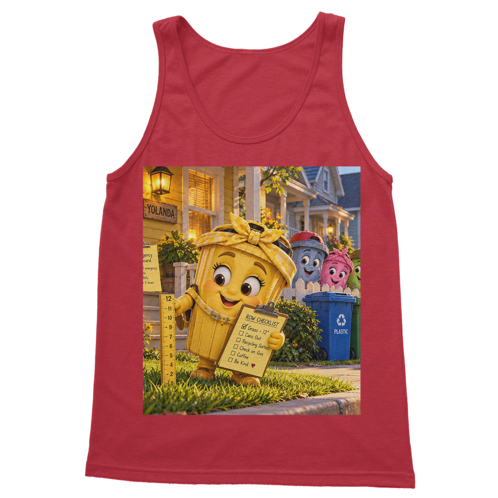 Trash Can Row Classic Women's Tank Top