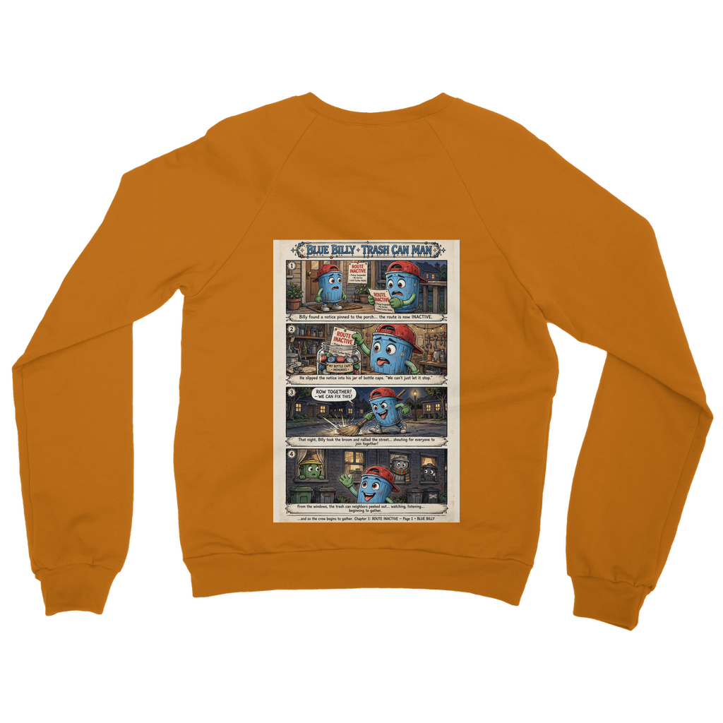 Trash Can Row – Classic Adult Sweatshirt