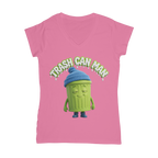 TRASH CAN MAN Classic Women's V-Neck T-Shirt