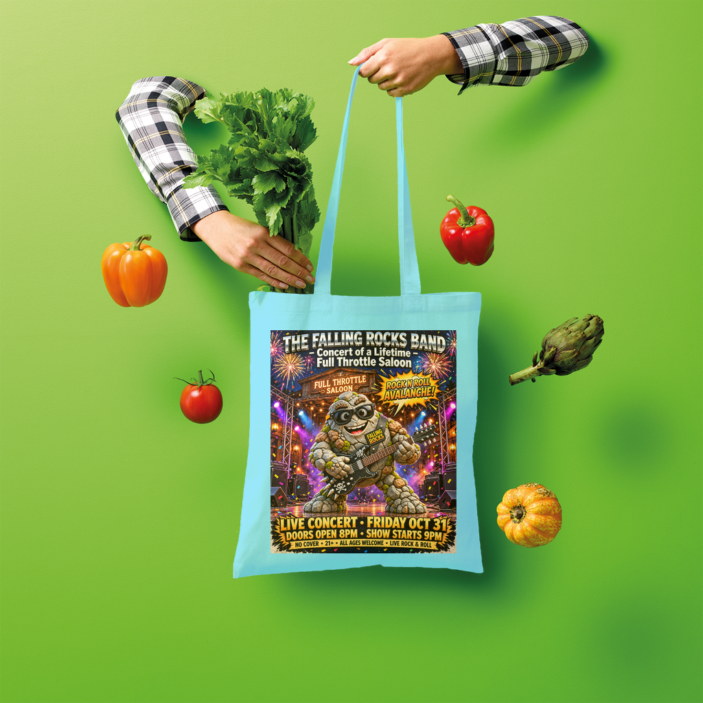 Falling Rocks COllection Shopper Tote Bag
