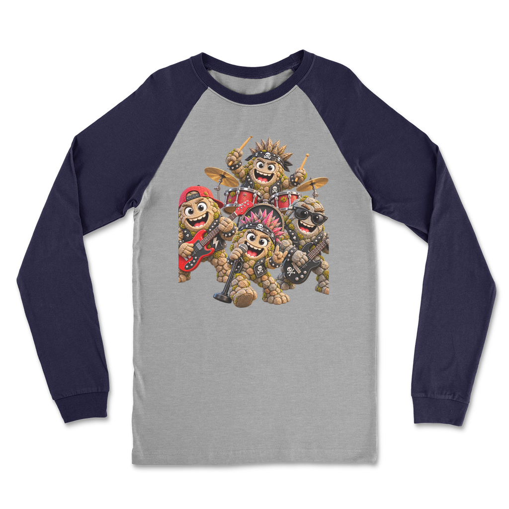 Falling Rocks COllection Classic Raglan Long Sleeve Shirt