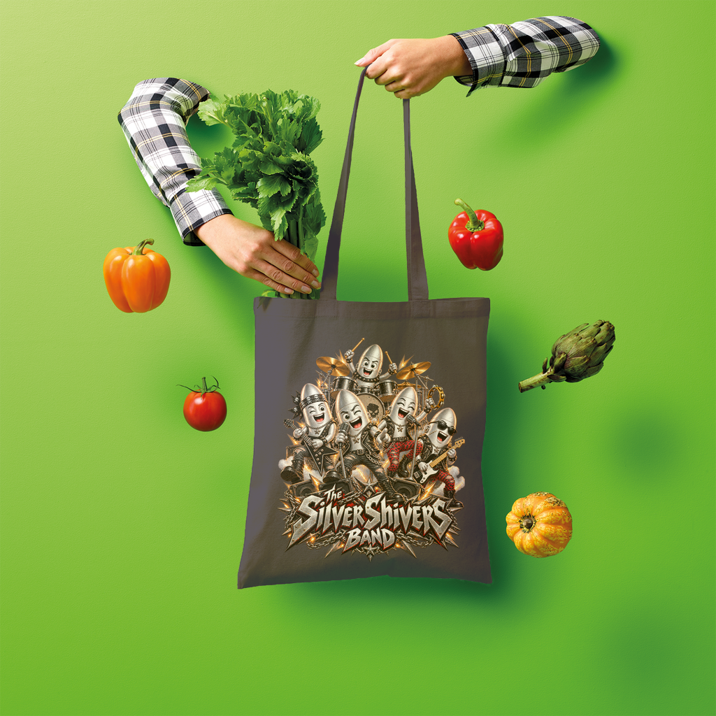 The Silver Shivers Band Shopper Tote Bag