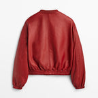 Women’s B3 RAF Aviator Sheepskin Shearling Leather Bomber Jacket
