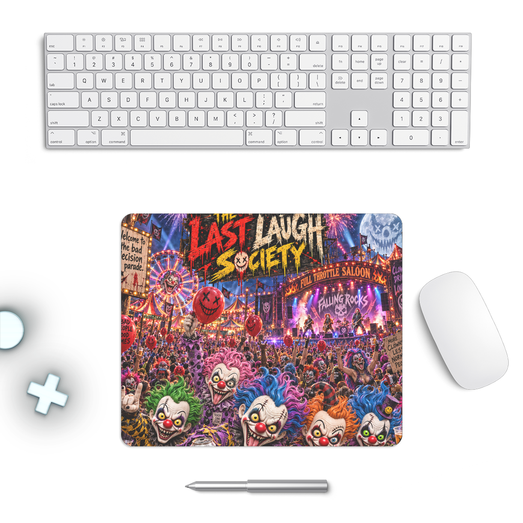 The Last Laugh Society Mouse Pad