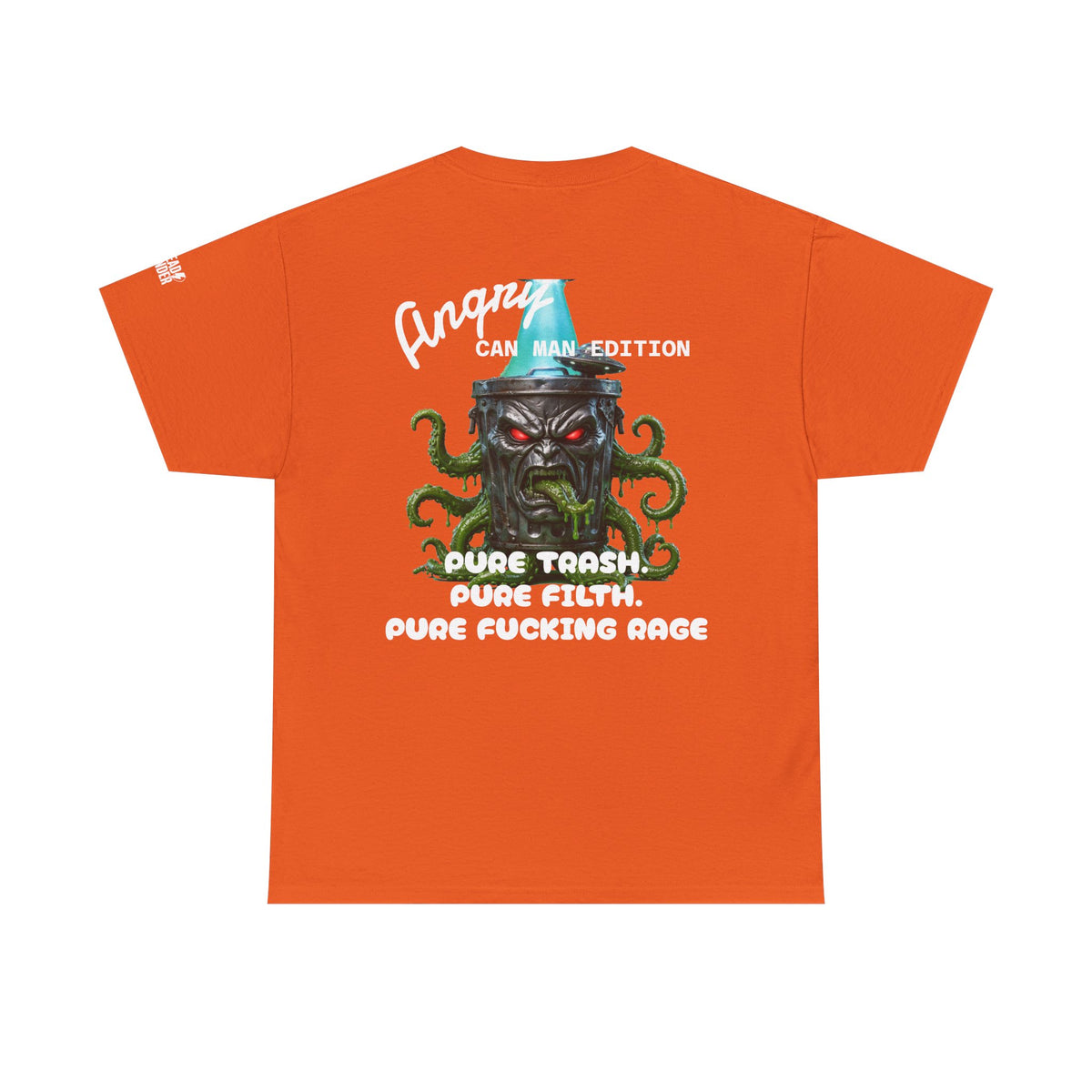 T-Shirt — Angry Can Man Monster Graphic Tee