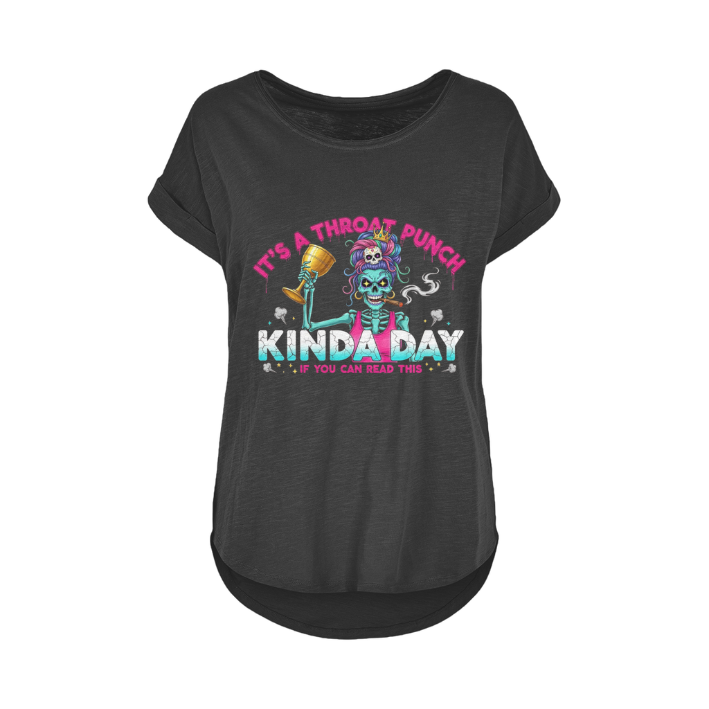 AOP Women's Long Slub T-Shirt XS-5XL