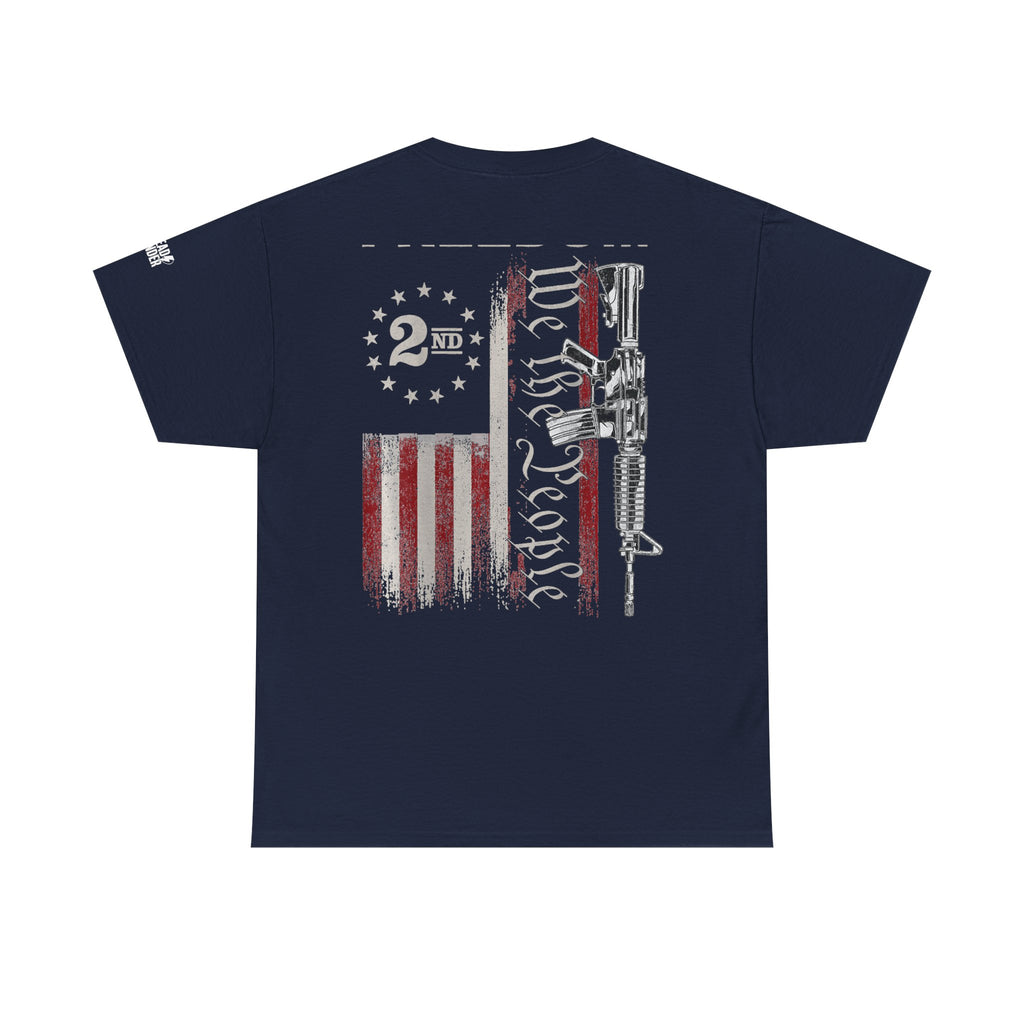 Freedom Over Fear 2nd Amendment Graphic T-Shirt