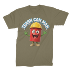 TRASH CAN MAN Premium Jersey Adult T-Shirt
