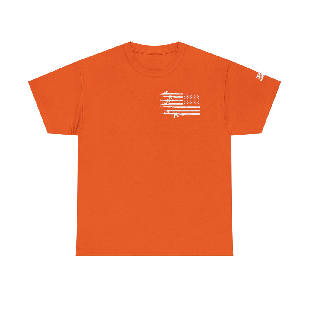 Second Amendment T-Shirt — Constitution Quote Flag Tee