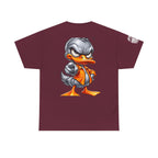 Silver Rebel Duck Character Back Graphic Tee