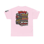 Grown Woman With Anxiety and 90s Gangsta Rap Back Graphic Tee