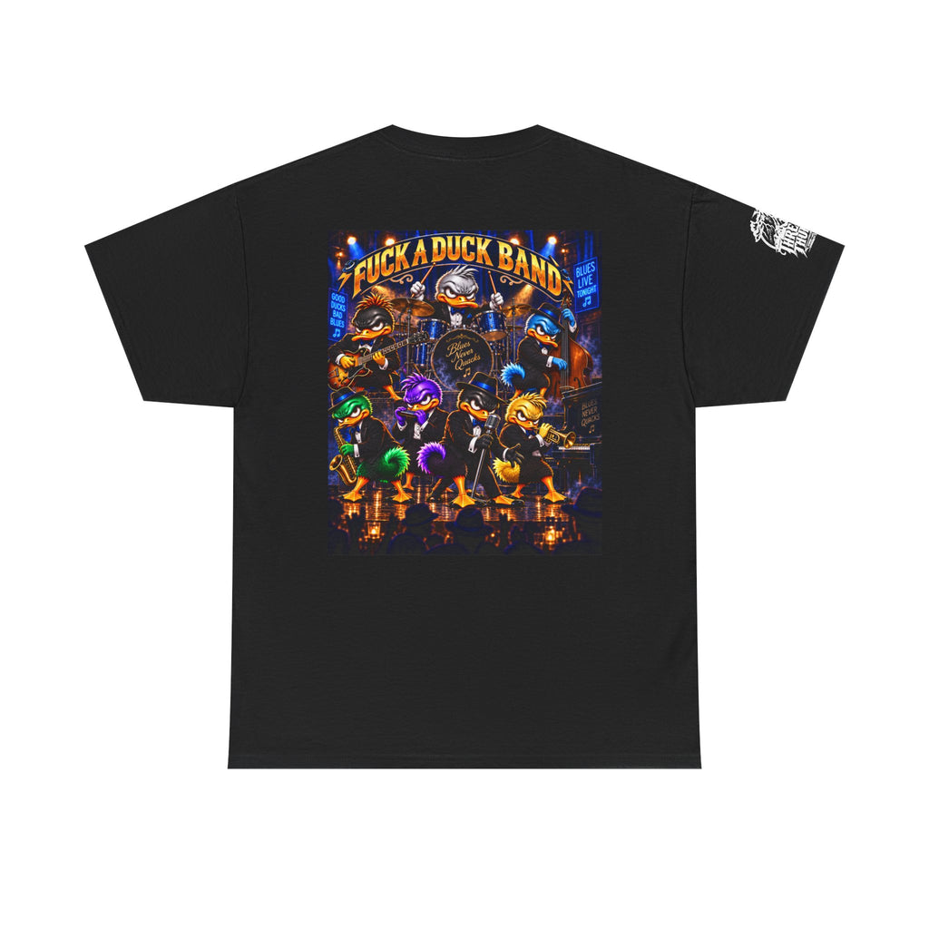 Blues Live Tonight — FUCK A DUCK BAND Back Graphic Tee