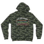 SARCASM 105 Camouflage Adult Hoodie