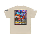 24-Hour News — Turning Idiots Into Experts Back Graphic Tee