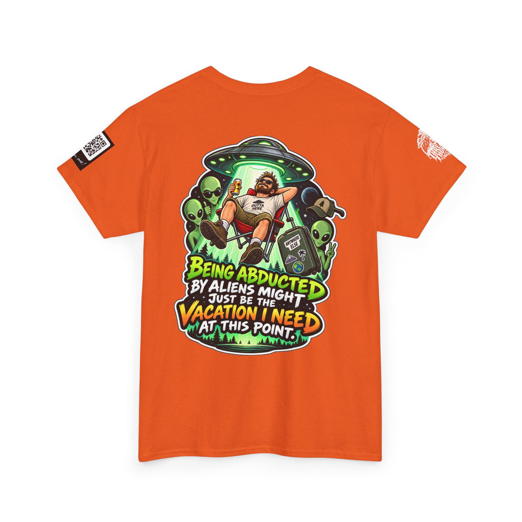 Alien Abduction Is the Vacation I Need Back Graphic Tee