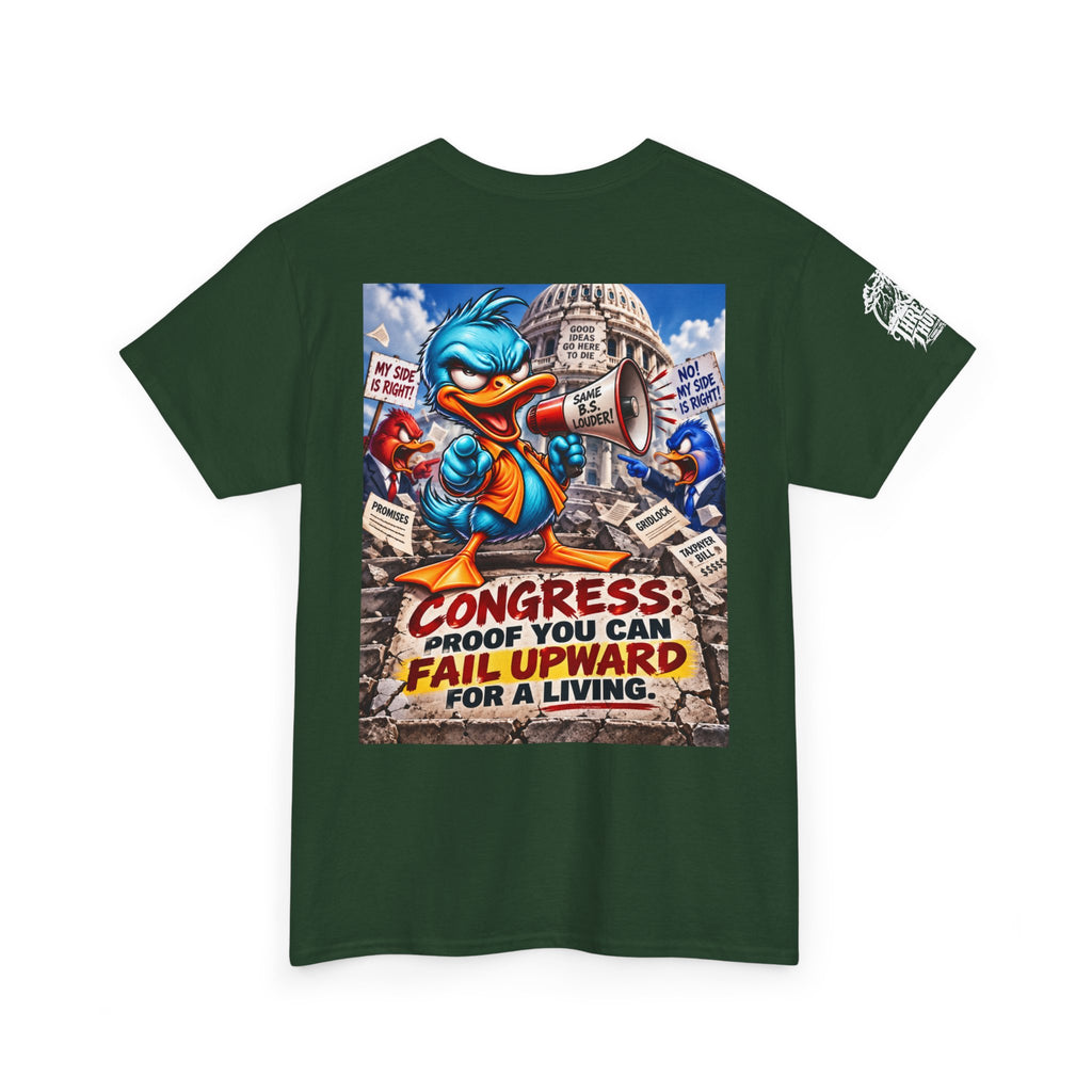 Congress — Proof You Can Fail Upward for a Living Back Graphic Tee