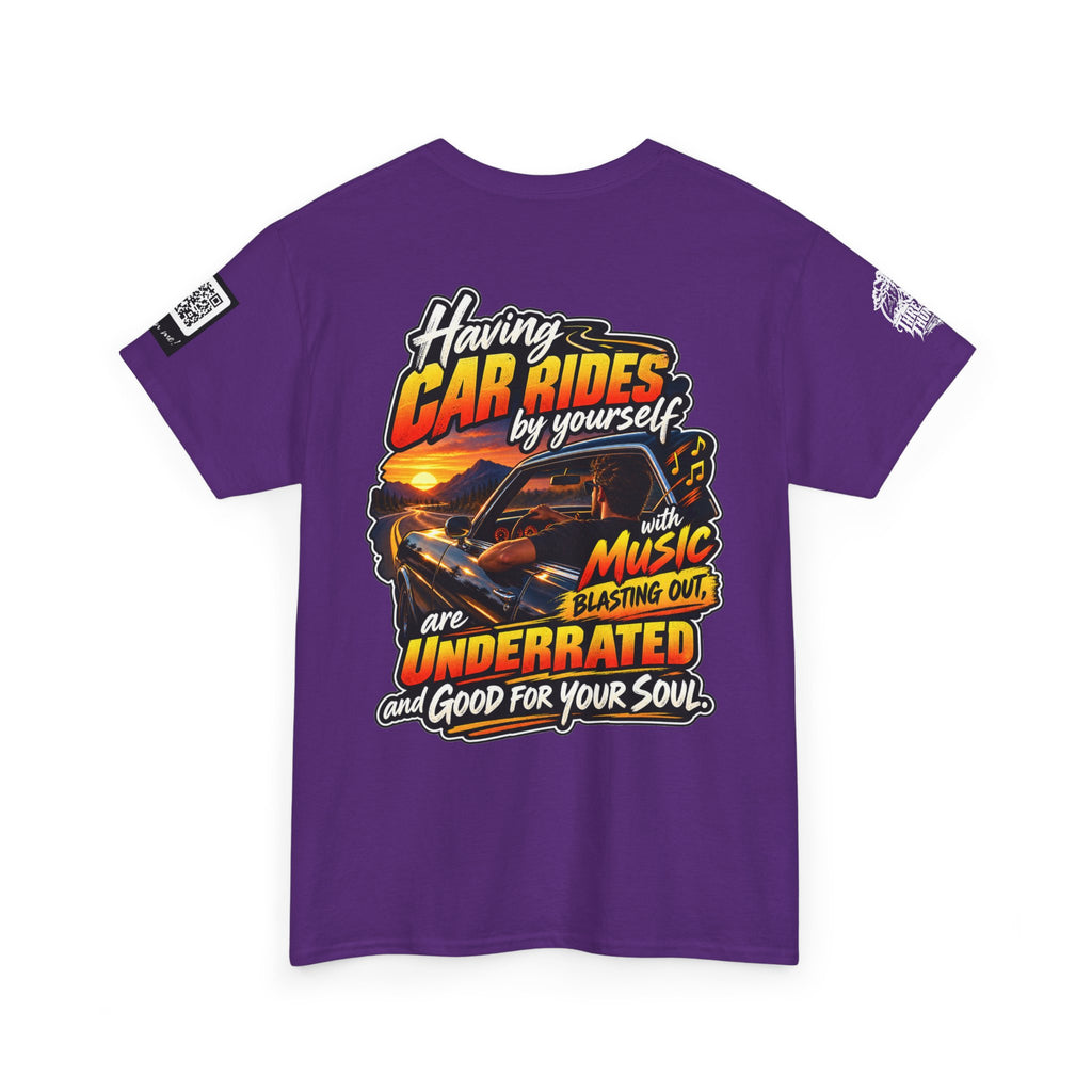 Solo Car Rides With Music Are Good for the Soul Back Graphic Tee