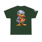 Silver Rebel Duck Character Back Graphic Tee