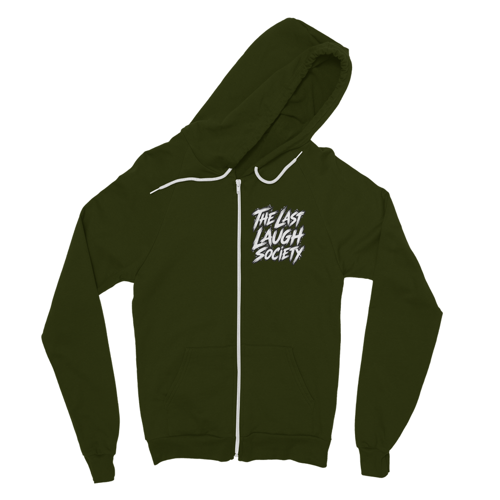 The Last Laugh Society Classic Adult Zip Hoodie