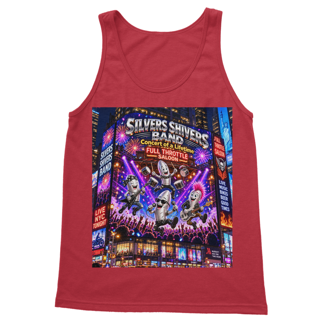 The Silver Shivers Band Classic Adult Vest Top