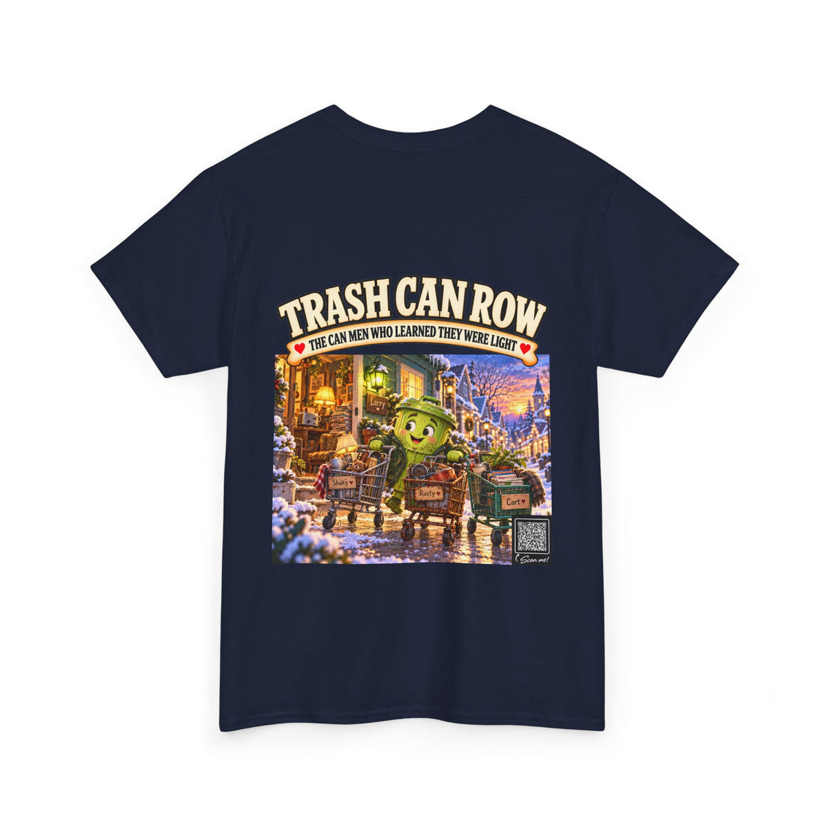 Trash Can Row Tee #6