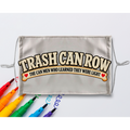 Trash Can Row Sublimation Colouring Face Mask