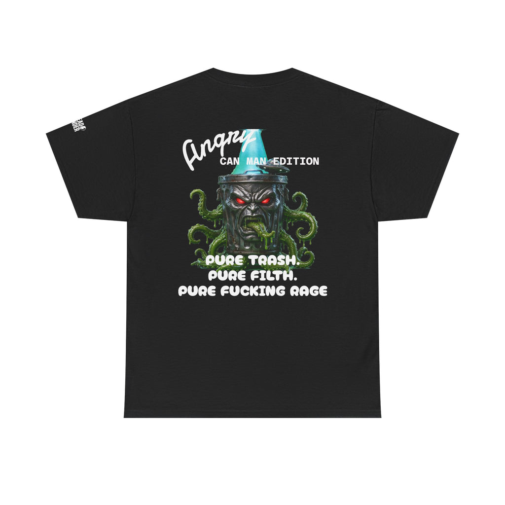 T-Shirt — Angry Can Man Monster Graphic Tee