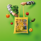 Trash Can Row Shopper Tote Bag