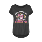 SARCASM 105 Women's Long Slub T-Shirt XS-5XL