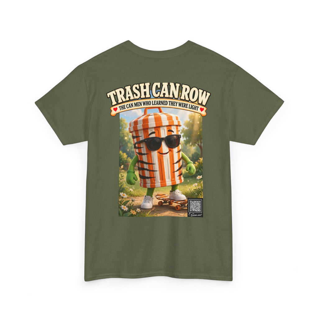 Trash Can Row Tee #8