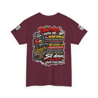 Grown Woman With Anxiety and 90s Gangsta Rap Back Graphic Tee