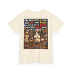 Funny Goose T-Shirt — "My Ducks Aren't in a Row" Humorous Farm Animal Tee