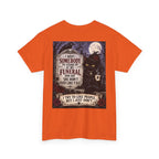 Funny Cat Funeral Tee — "I Wasn't Somebody to Stand Up At My Funeral" Graphic T-Shirt