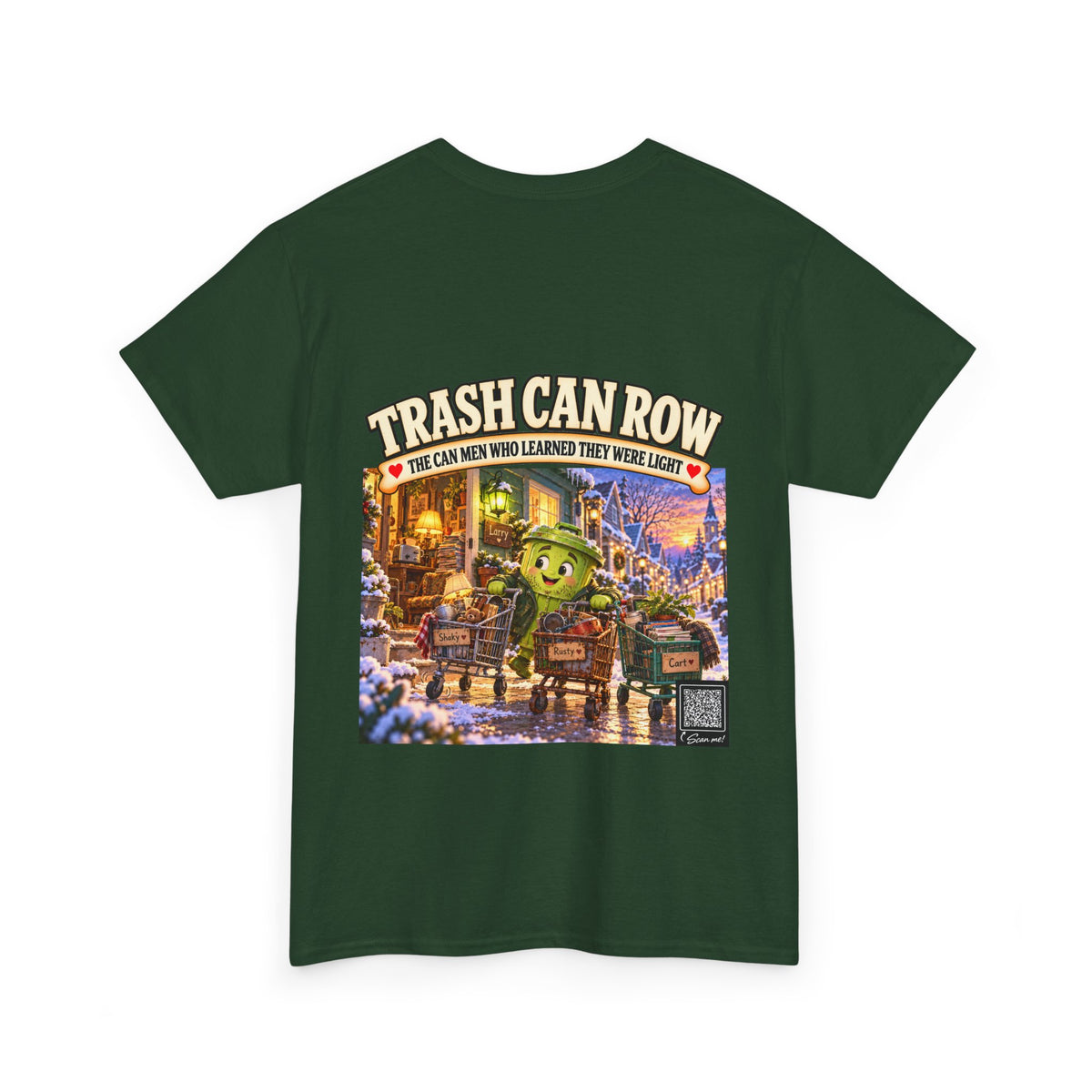 Trash Can Row Tee #4