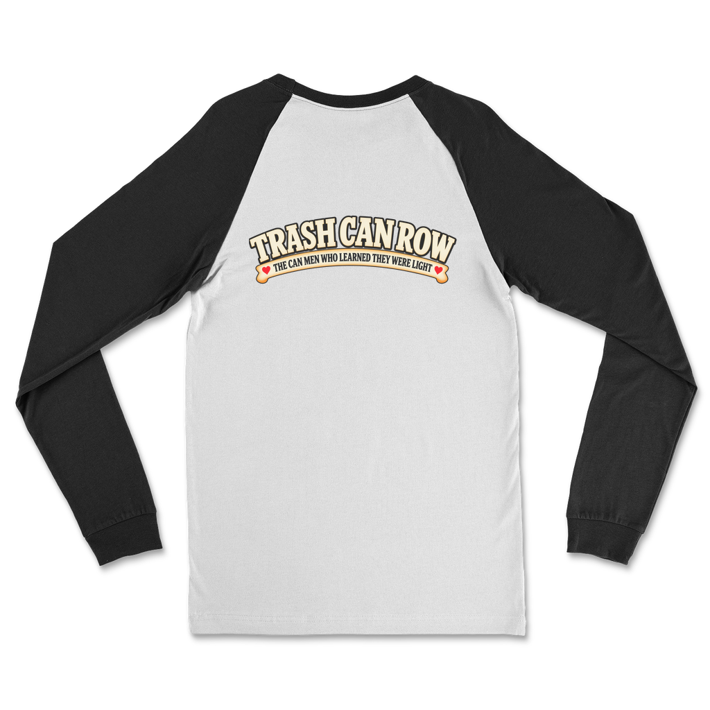 Trash Can Row Classic Raglan Long Sleeve Shirt