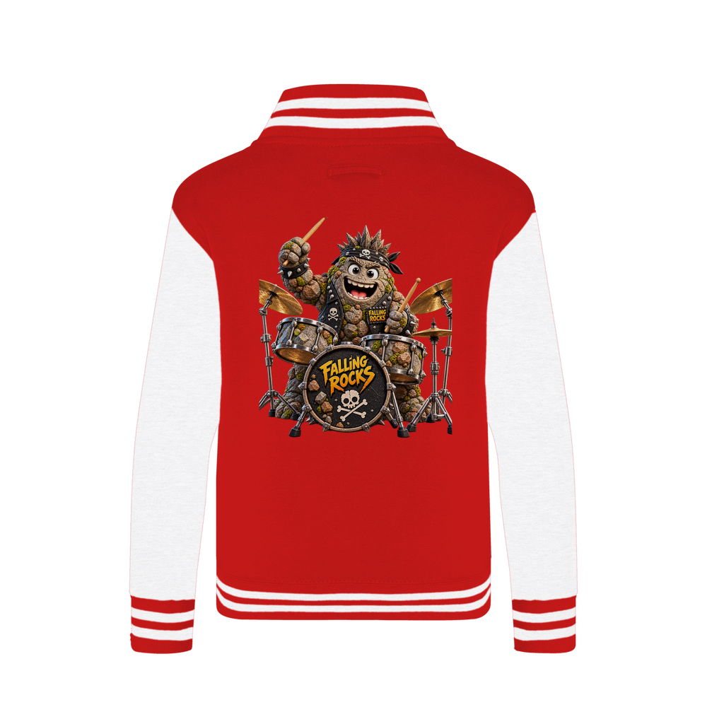 Falling Rocks COllection Varsity Jacket