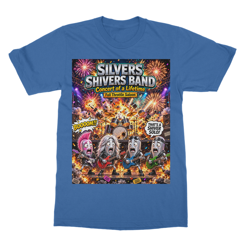 The Silver Shivers Band T-Shirt Dress