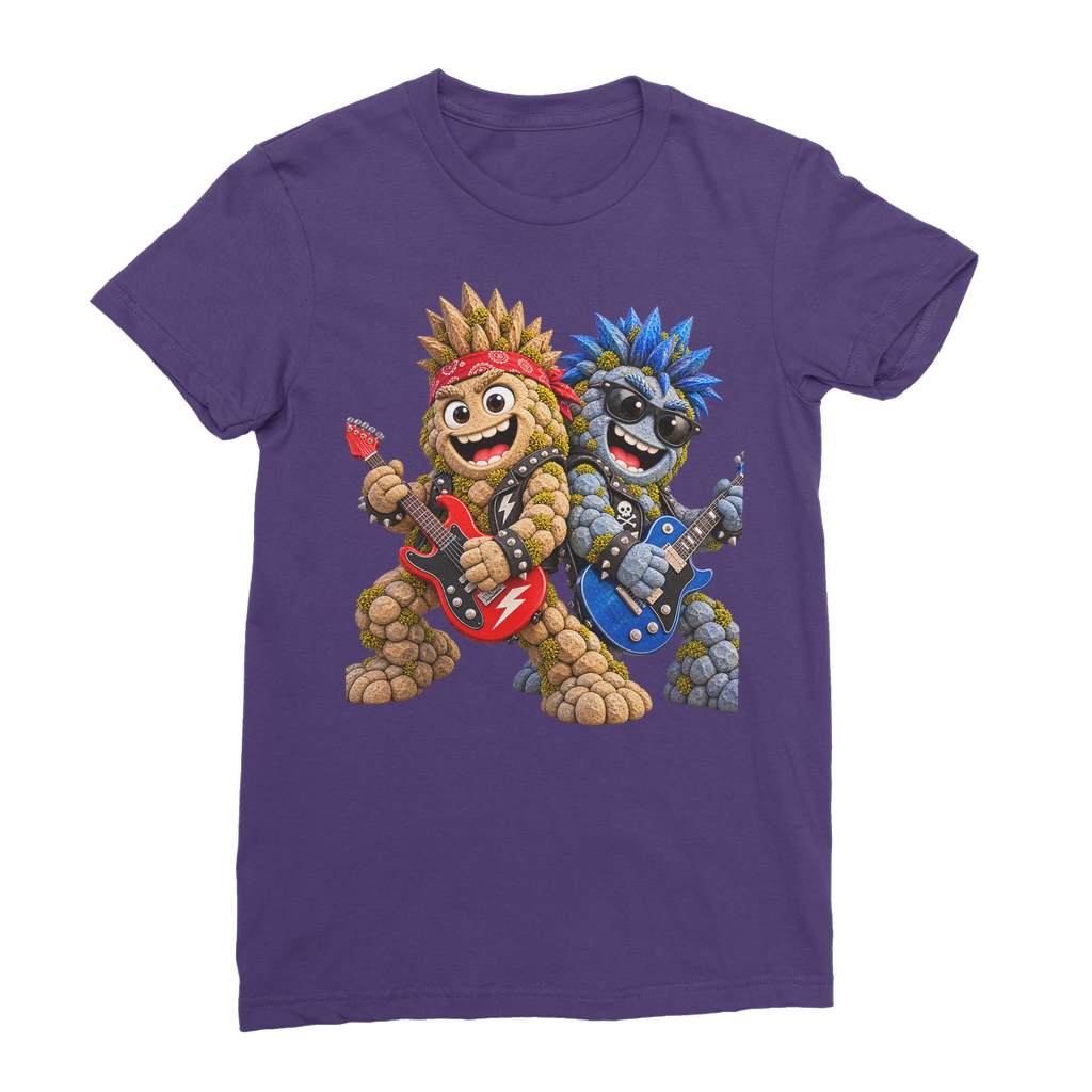 Falling Rocks COllection Premium Jersey Women's T-Shirt