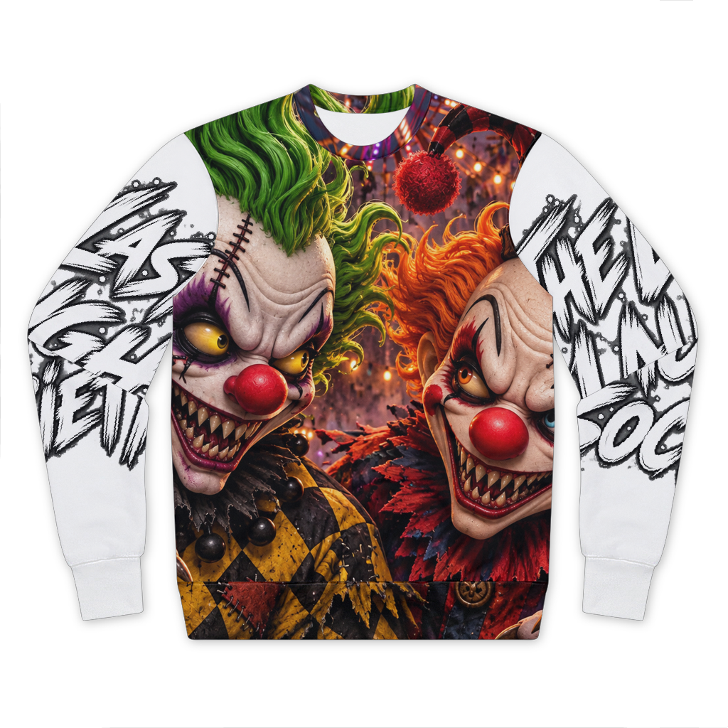 The Last Laugh Society Premium Cut and Sew Sublimation Unisex Sweatshirt