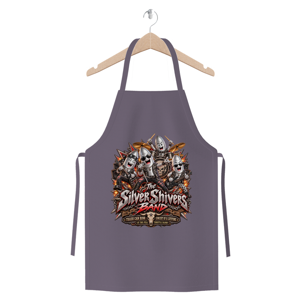 The Silver Shivers Band Premium Jersey Apron