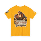 A Grandchild Steals Your Whole Heart — Proud Grandparent Back Graphic Tee