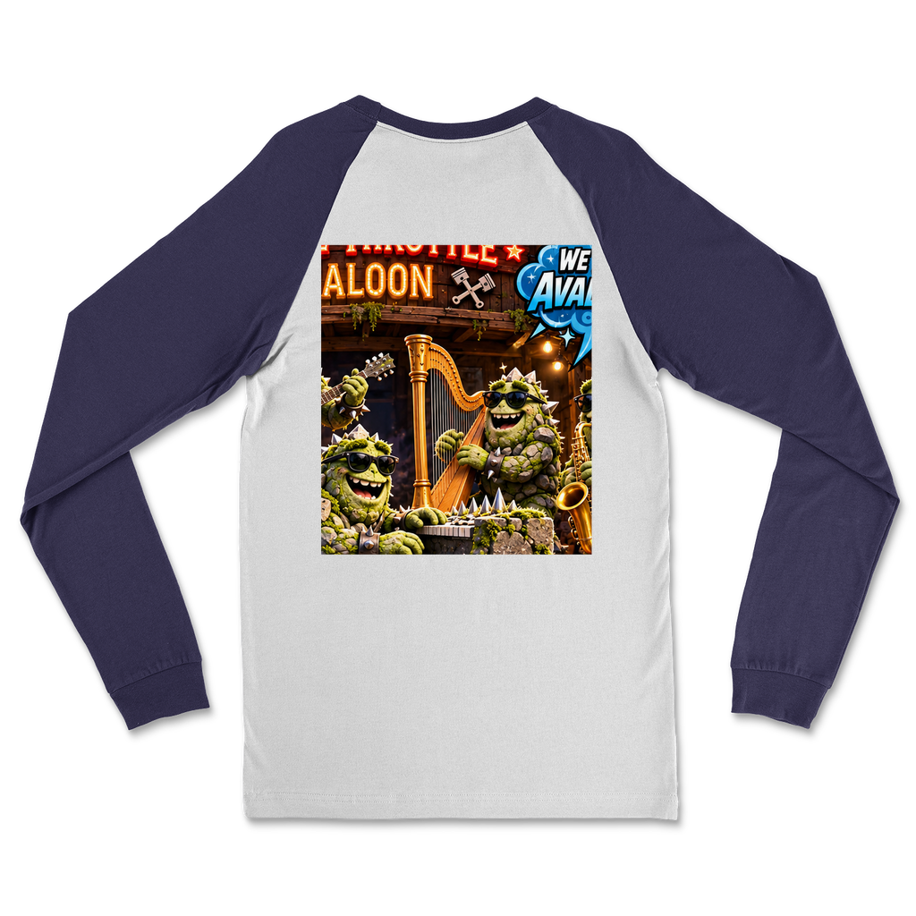 Falling Rocks COllection Classic Raglan Long Sleeve Shirt