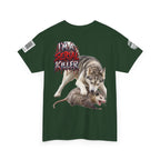 Graphic Tee — 'I'm a Serial Killer' Husky Crushing Possum Design